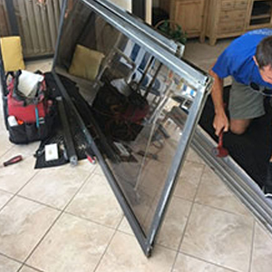 sliding glass door frame repair San Marino
